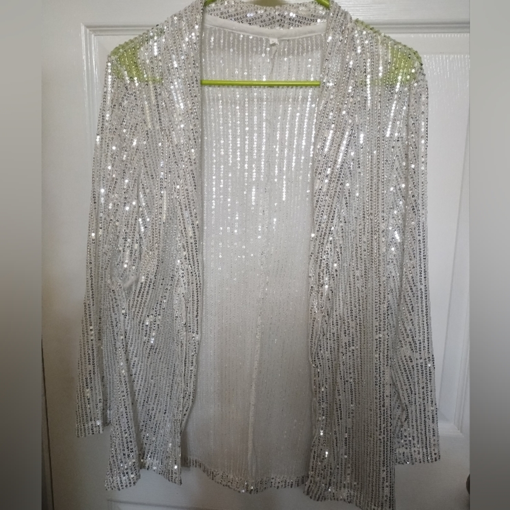 Semi sheer sparkley cover up